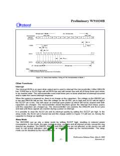 浏览型号W91030BSG的Datasheet PDF文件第11页