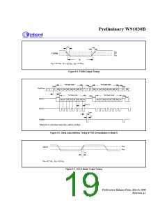 浏览型号W91030BSG的Datasheet PDF文件第19页