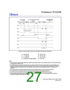 浏览型号W91030BSG的Datasheet PDF文件第27页