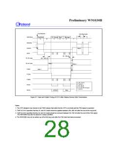 浏览型号W91030BSG的Datasheet PDF文件第28页
