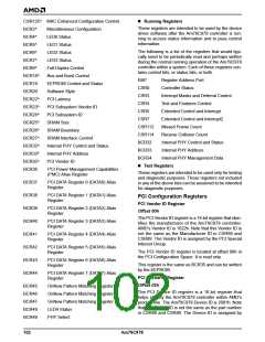 浏览型号AM79C978KC/W的Datasheet PDF文件第102页