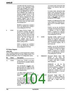 浏览型号AM79C978KC/W的Datasheet PDF文件第104页