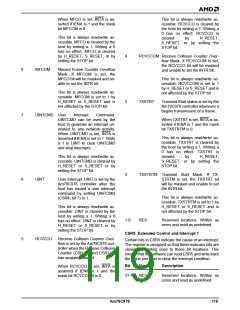 浏览型号AM79C978KC/W的Datasheet PDF文件第119页