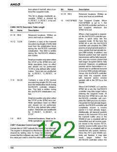 浏览型号AM79C978KC/W的Datasheet PDF文件第122页