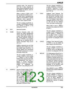 浏览型号AM79C978KC/W的Datasheet PDF文件第123页
