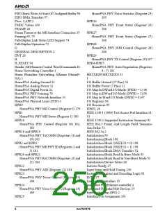 浏览型号AM79C978KC/W的Datasheet PDF文件第256页