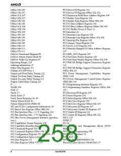 浏览型号AM79C978KC/W的Datasheet PDF文件第258页
