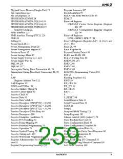 浏览型号AM79C978KC/W的Datasheet PDF文件第259页