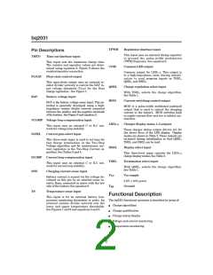 浏览型号BQ2031SN的Datasheet PDF文件第2页