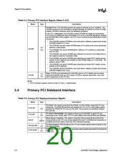 浏览型号FW82443BX的Datasheet PDF文件第20页
