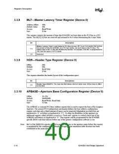 浏览型号FW82443BX的Datasheet PDF文件第40页