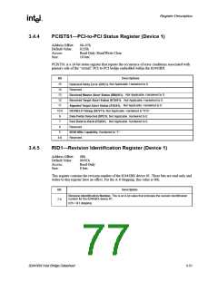 浏览型号FW82443BX的Datasheet PDF文件第77页