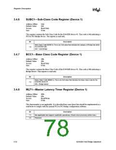 浏览型号FW82443BX的Datasheet PDF文件第78页