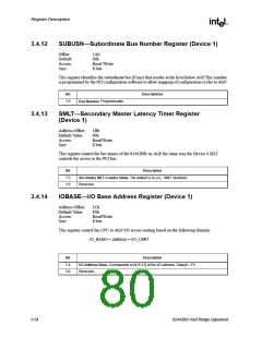 浏览型号FW82443BX的Datasheet PDF文件第80页