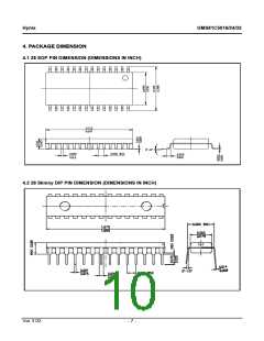浏览型号GMS81C5032-XXXSK的Datasheet PDF文件第10页