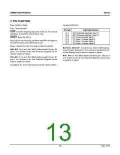 浏览型号GMS81C5032-XXXSK的Datasheet PDF文件第13页