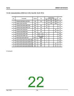 浏览型号GMS81C5032-XXXSK的Datasheet PDF文件第22页