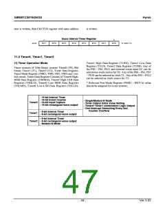 浏览型号GMS81C5032-XXXSK的Datasheet PDF文件第47页