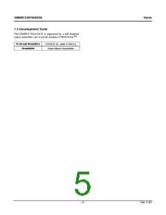 浏览型号GMS81C5032-XXXSK的Datasheet PDF文件第5页