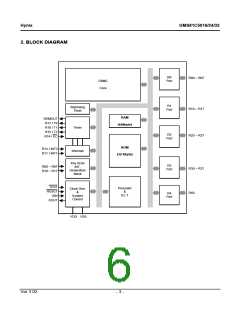 浏览型号GMS81C5032-XXXSK的Datasheet PDF文件第6页