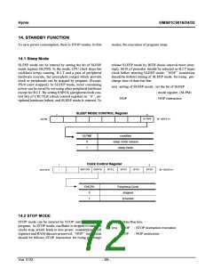 浏览型号GMS81C5032-XXXSK的Datasheet PDF文件第72页