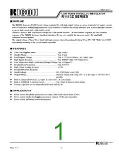 浏览型号R1113Z3.9B-TR的Datasheet PDF文件第1页
