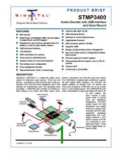 浏览型号STMP3400的Datasheet PDF文件第1页