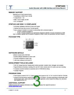 浏览型号STMP3400的Datasheet PDF文件第3页
