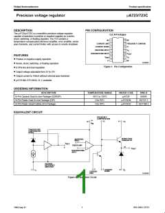 浏览型号UA723/C的Datasheet PDF文件第1页