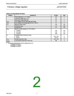 浏览型号UA723/C的Datasheet PDF文件第2页