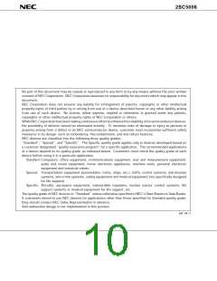 浏览型号2SC5006(NE85619)的Datasheet PDF文件第10页