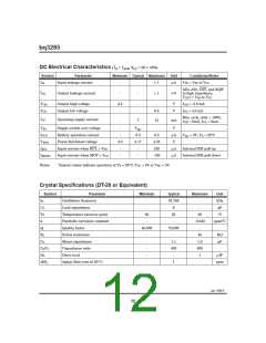 浏览型号BQ3285P的Datasheet PDF文件第12页
