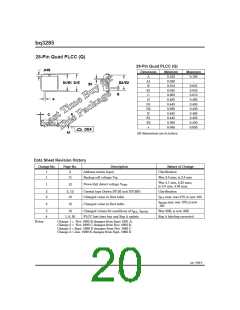 浏览型号BQ3285P的Datasheet PDF文件第20页