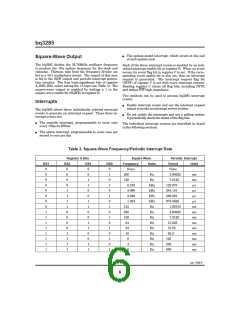浏览型号BQ3285P的Datasheet PDF文件第6页