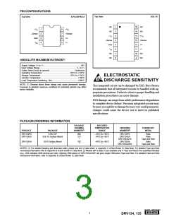 浏览型号DRV134PA的Datasheet PDF文件第3页