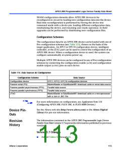 浏览型号EP20K200RC208-1的Datasheet PDF文件第113页