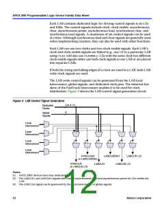 浏览型号EP20K200RC208-1的Datasheet PDF文件第12页