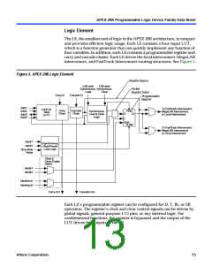 浏览型号EP20K200RC208-1的Datasheet PDF文件第13页