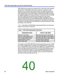 浏览型号EP20K200RC208-1的Datasheet PDF文件第40页