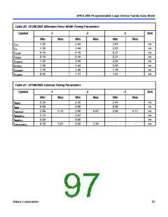 浏览型号EP20K200RC208-1的Datasheet PDF文件第97页