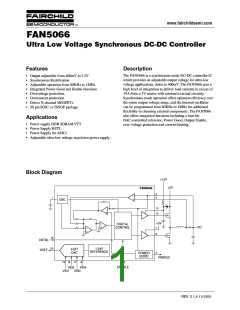 浏览型号FAN5066M的Datasheet PDF文件第1页