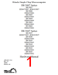 浏览型号HD6433846XXXH的Datasheet PDF文件第1页