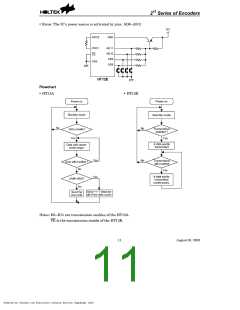浏览型号HT12E(20SOP)的Datasheet PDF文件第11页
