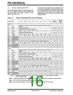 浏览型号PIC16C558/JW的Datasheet PDF文件第16页