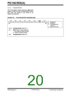 浏览型号PIC16C558/JW的Datasheet PDF文件第20页