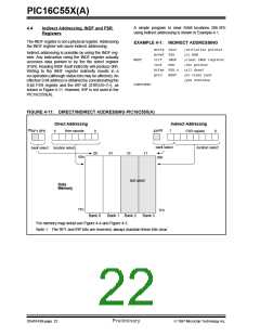 浏览型号PIC16C558/JW的Datasheet PDF文件第22页