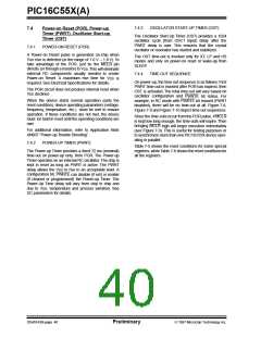 浏览型号PIC16C558/JW的Datasheet PDF文件第40页