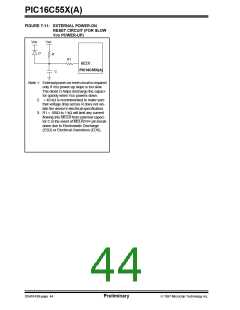 浏览型号PIC16C558/JW的Datasheet PDF文件第44页
