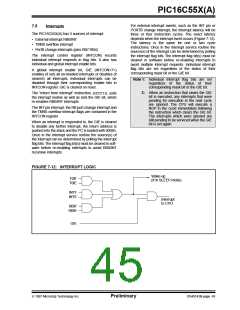 浏览型号PIC16C558/JW的Datasheet PDF文件第45页