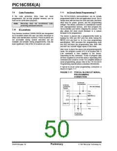 浏览型号PIC16C558/JW的Datasheet PDF文件第50页